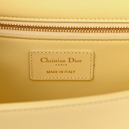Christian Dior Calfskin 30 Montaigne Flap Bag Yellow 6 of 9