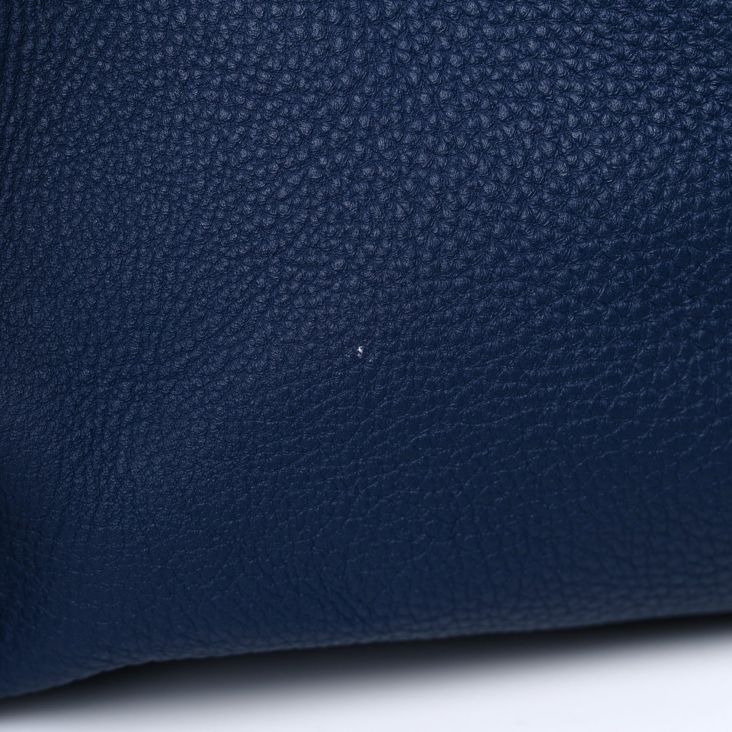 Soft Calfskin Medium Jackie Top Handle Bag Classic Blue Marine