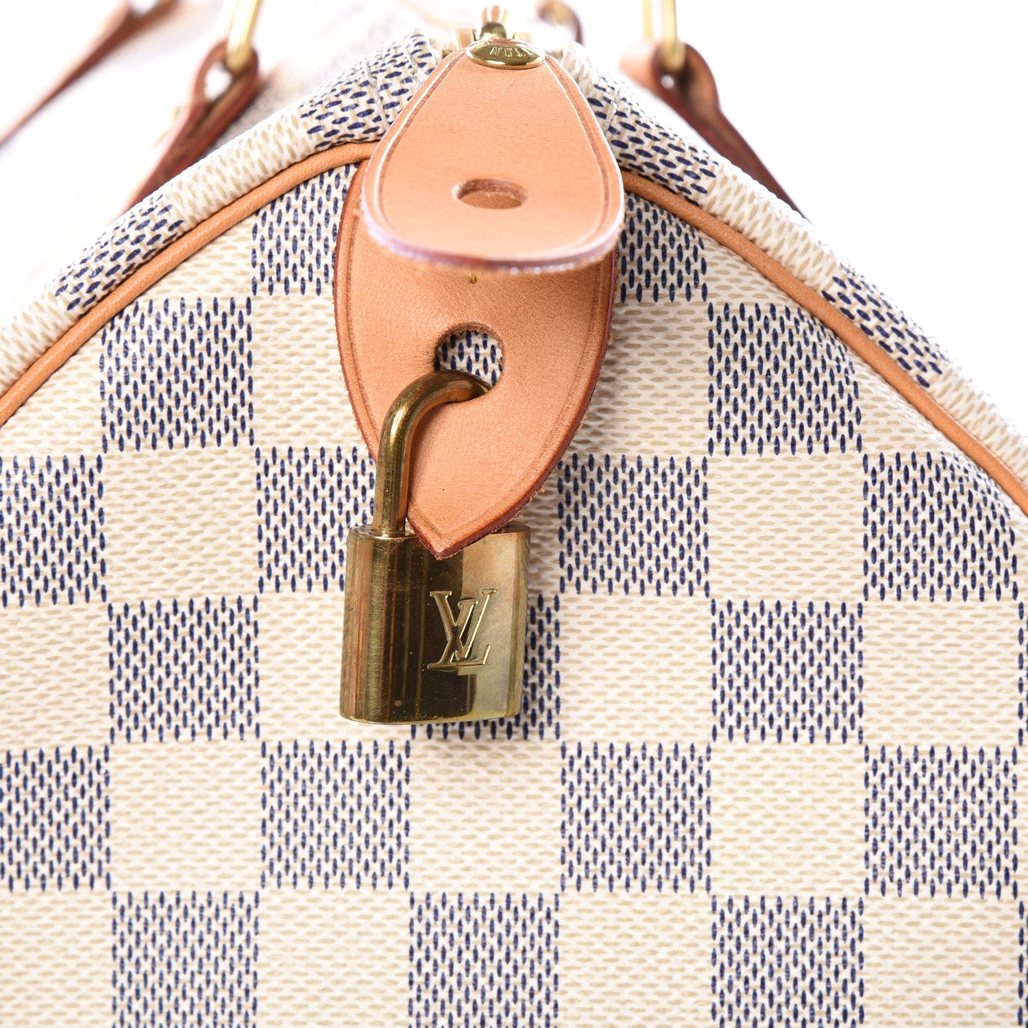 Louis Vuitton Damier Azur Speedy 30 7 of 10