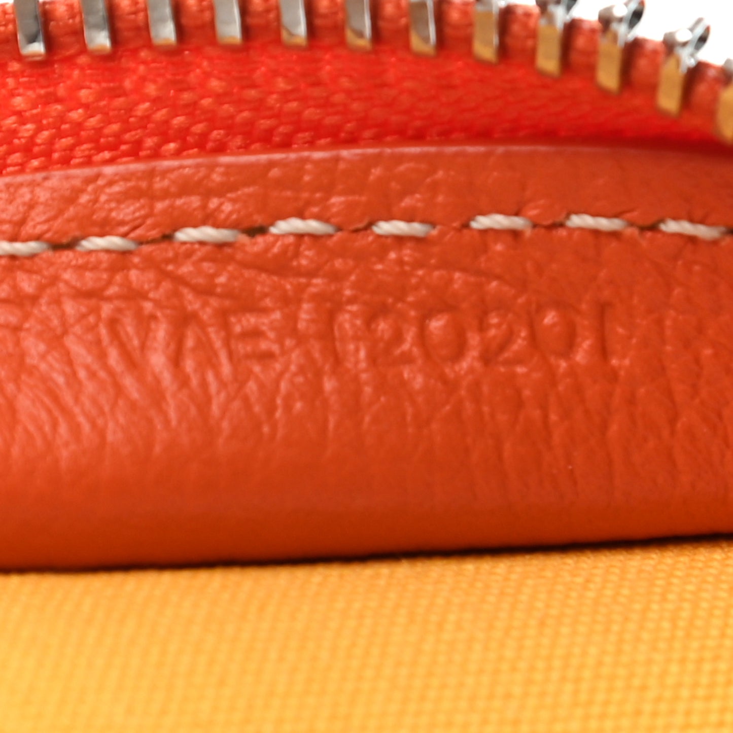 Goyardine Jouvence Toiletry Pouch Orange