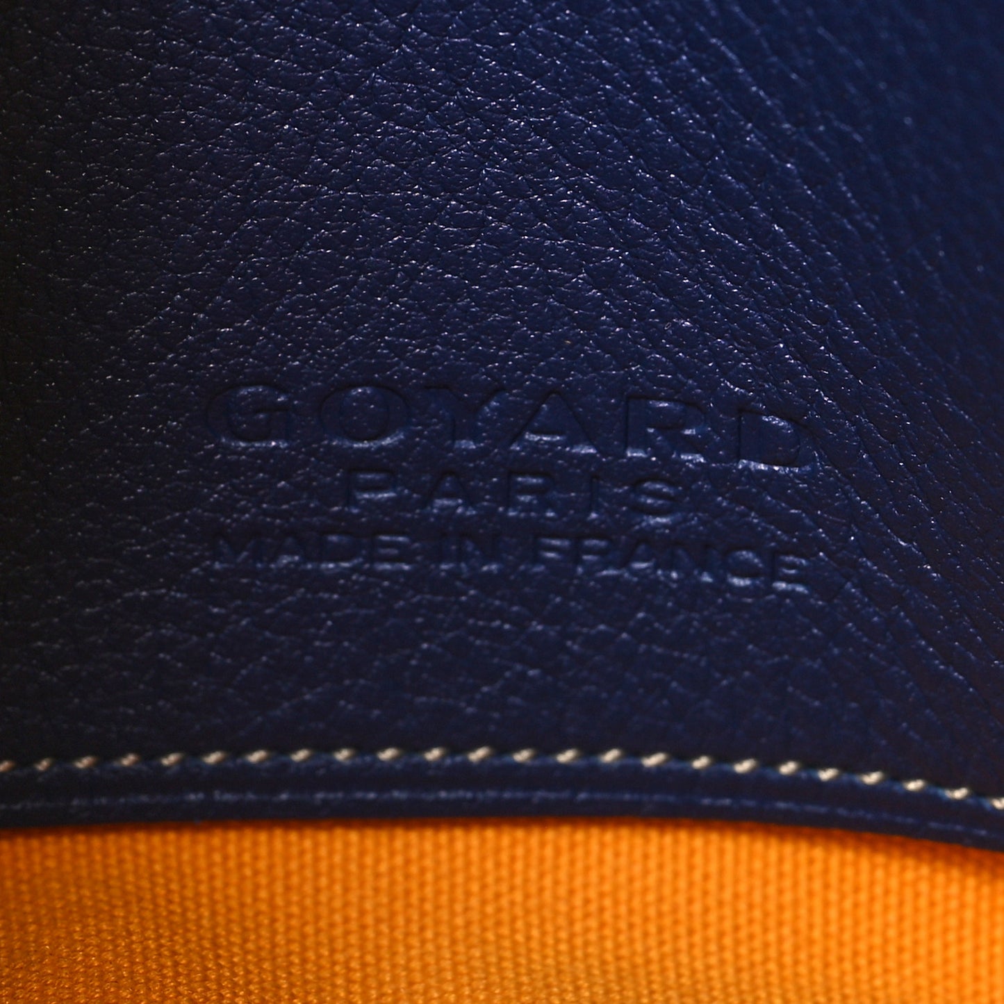 Goyardine Mini Senat Pochette Navy
