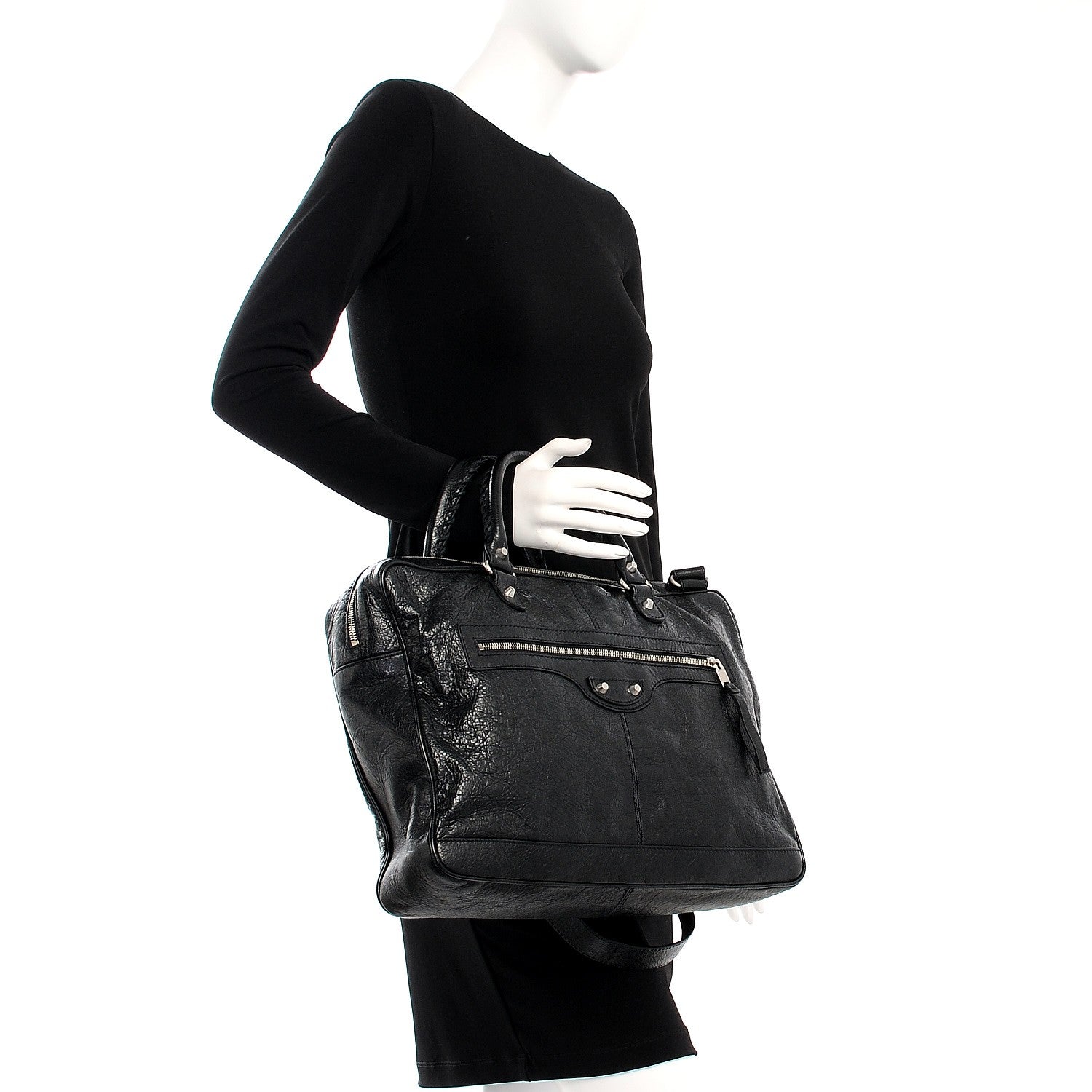 Balenciaga Agneau Mini Folder Black 3 of 9