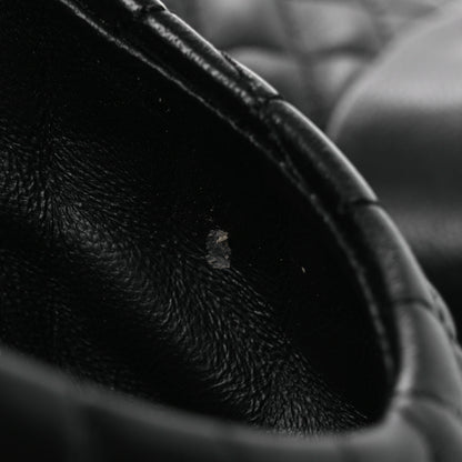 Chanel Lambskin Quilted Mary Jane Flats 38.5 Black 12 of 14