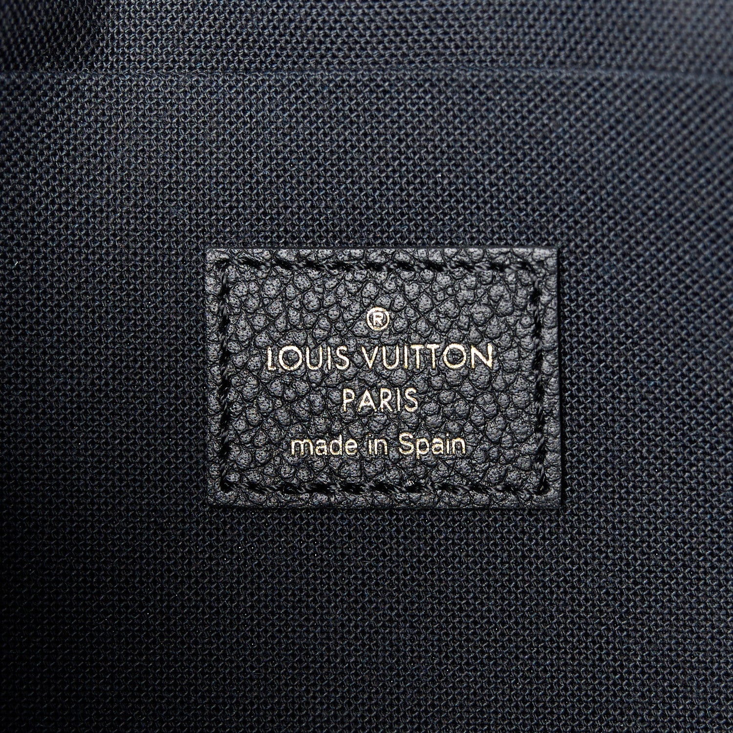 Louis Vuitton Empreinte Pochette Felicie Chain Wallet Black 7 of 14