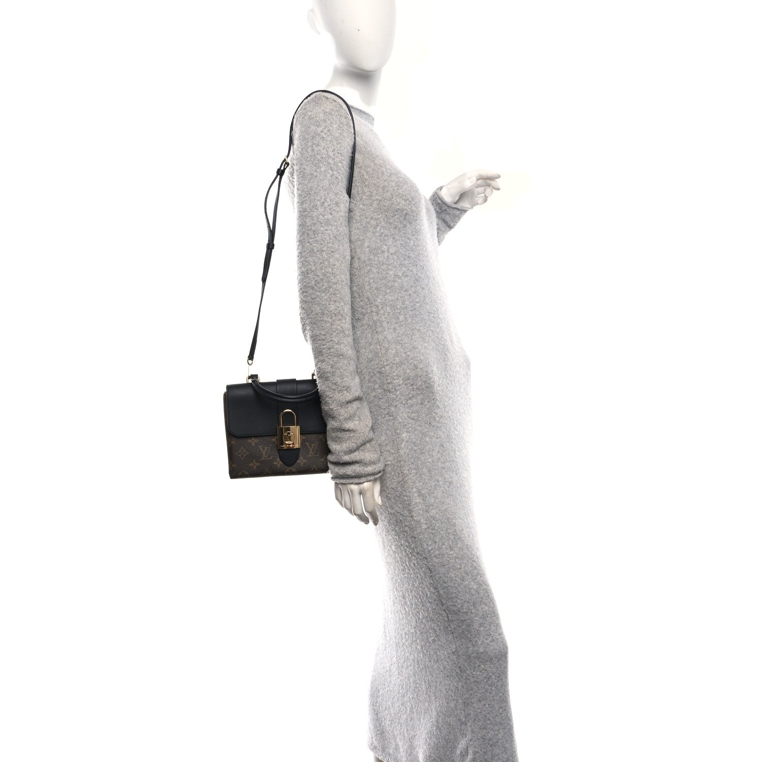 Louis Vuitton Monogram Locky BB Black 2 of 9
