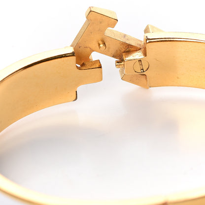 Hermes Enamel Narrow Clic Clac H Bracelet PM White 3 of 4