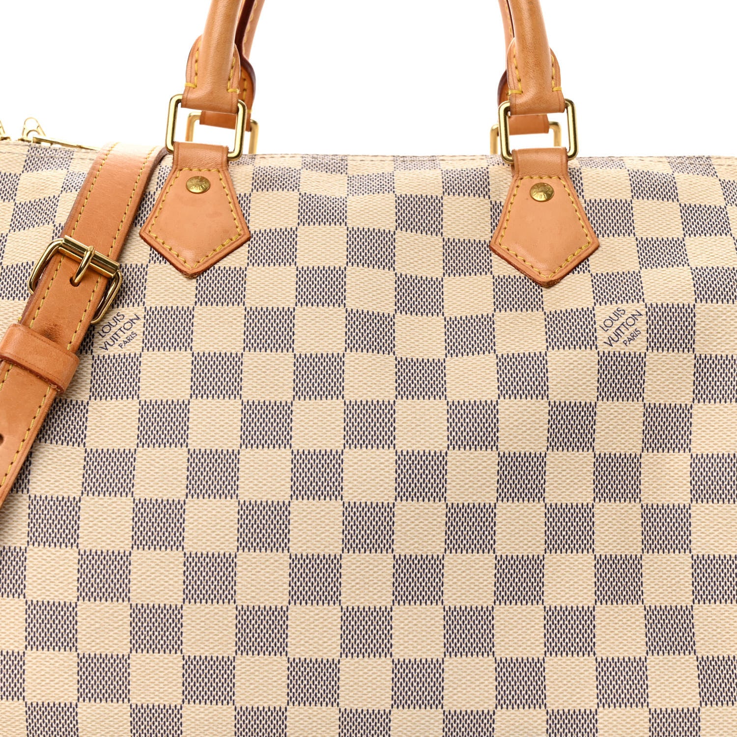 Louis Vuitton Damier Azur Speedy Bandouliere 30 8 of 12