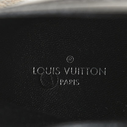 Louis Vuitton Calfskin Monogram Janet Ankle Boots 40 Black 9 of 10