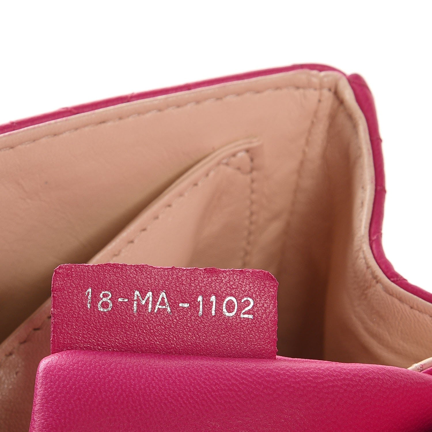 Christian Dior Lambskin Cannage Medium Miss Dior Flap Fuchsia 7 of 7