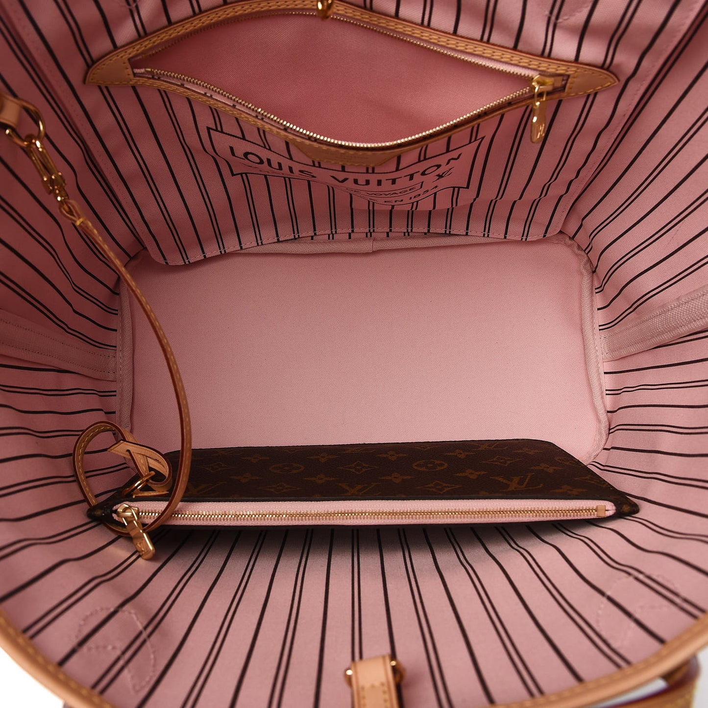 Monogram Neo Neverfull MM Rose Ballerine