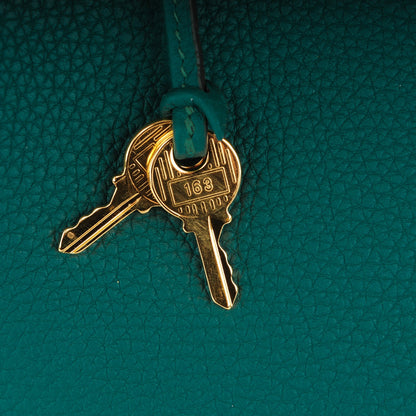 Hermes Togo Birkin 30 Malachite 22 of 23