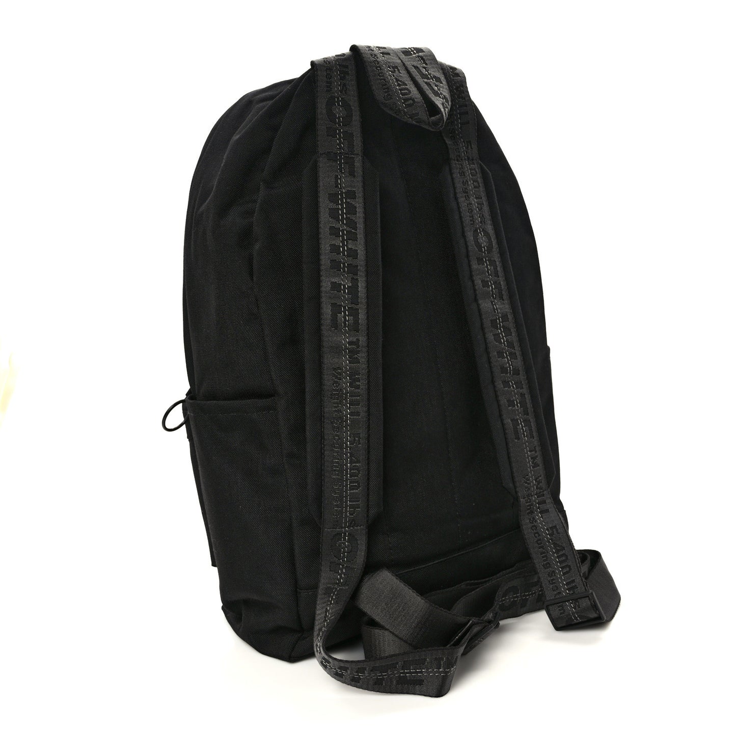 Canvas Logo Backpack Black Fuchsia