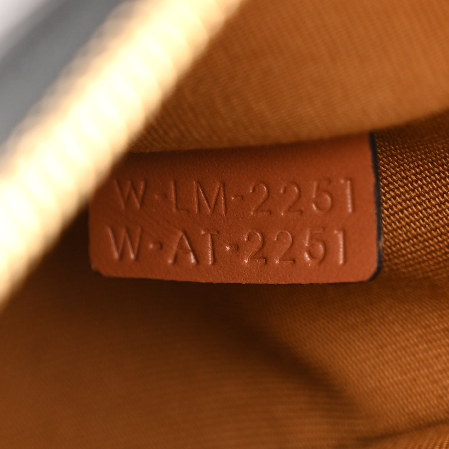 Triomphe Canvas Calfskin Ava Shoulder Bag Tan