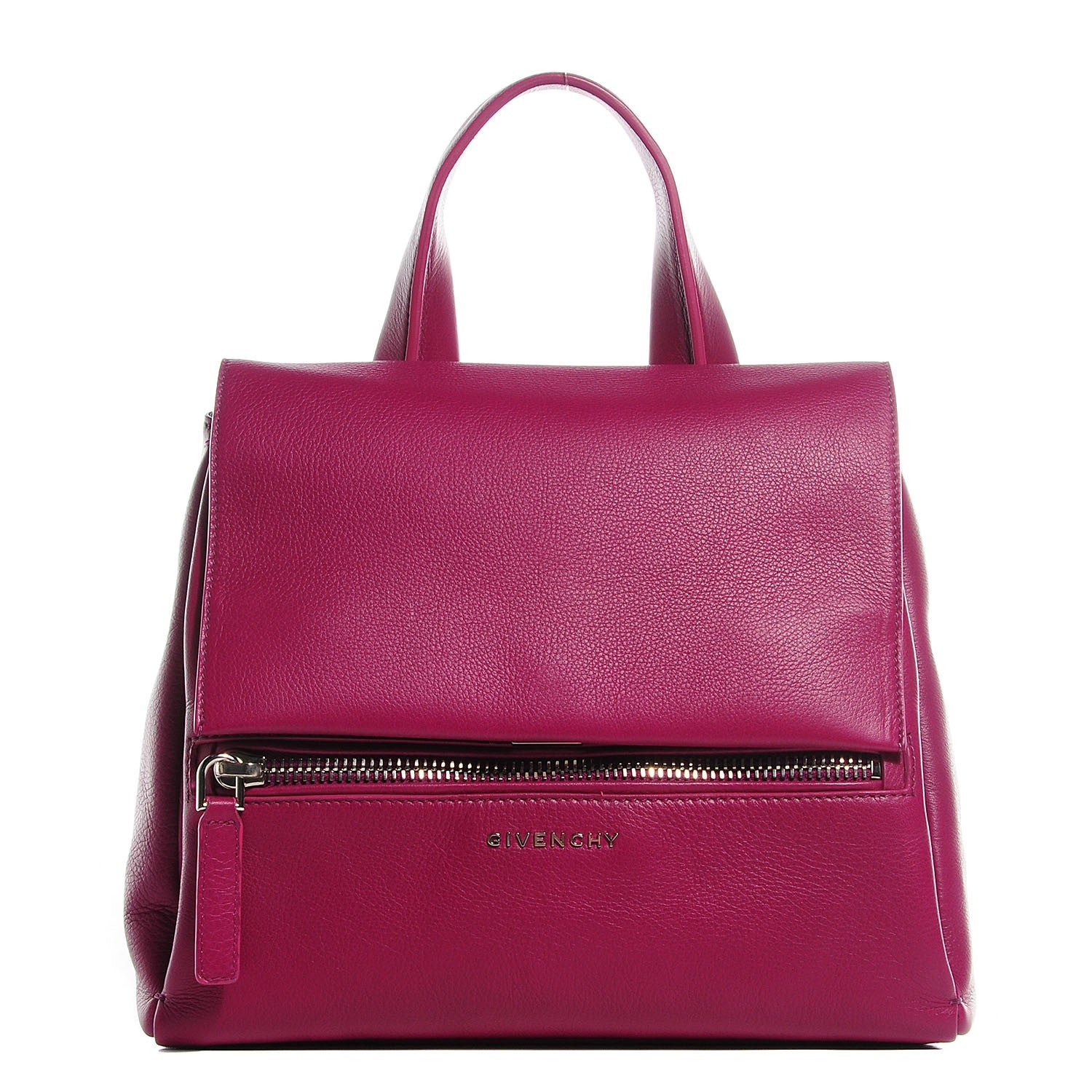 Givenchy Textured Calfskin Small Pandora Pure Flap Bag Orchid Purple 1 of 8