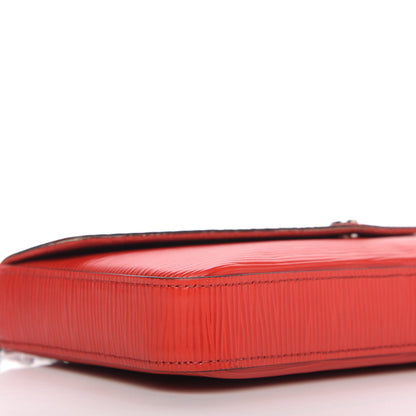 Louis Vuitton Epi Pochette Felicie Coquelicot 6 of 12