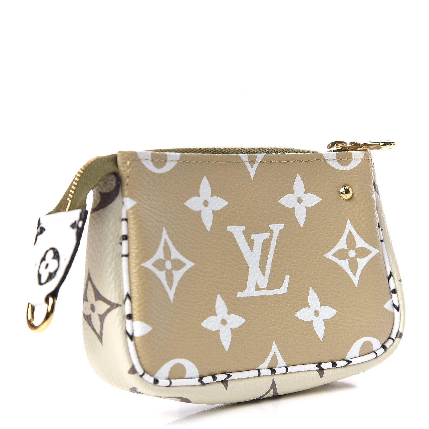 Louis Vuitton Monogram Giant Micro Pochette Accessories Kaki White 3 of 8