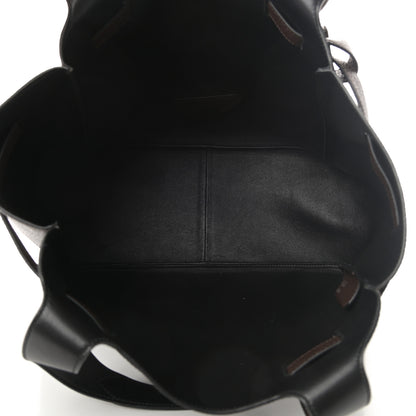 Prada Vitello Daino Drawstring Bag Brown 5 of 10