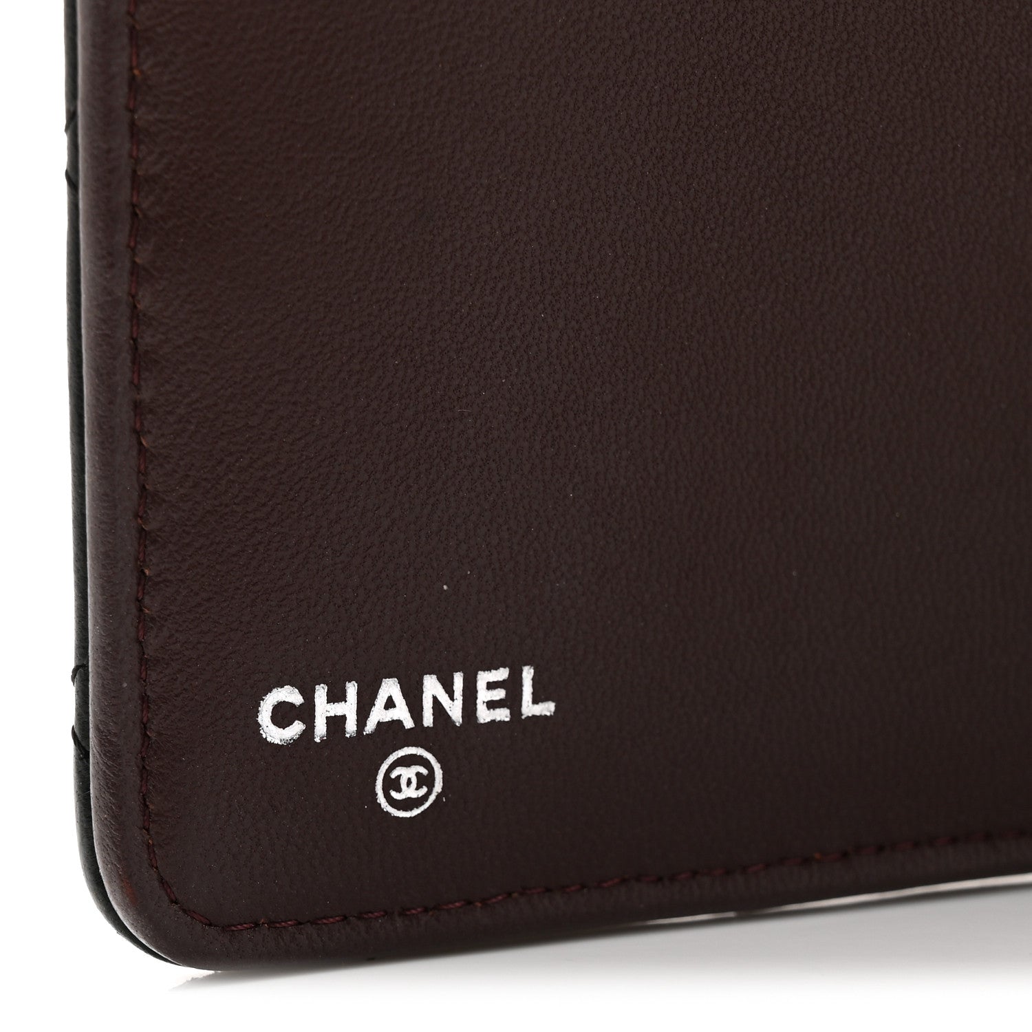 Chanel Lambskin Quilted Large Agenda Cover Black 6 of 8