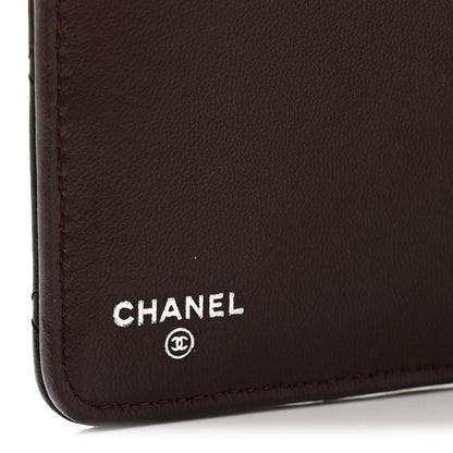 Chanel Lambskin Quilted Large Agenda Cover Black 6 of 8