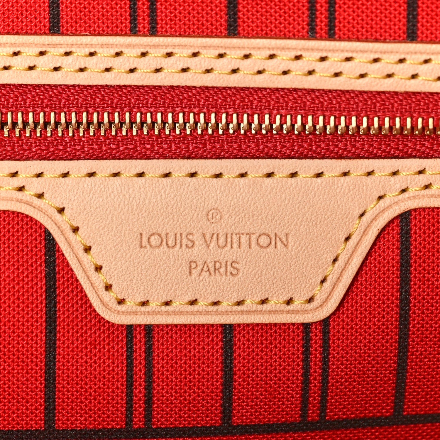 Louis Vuitton Monogram Neo Neverfull MM Cherry 7 of 9
