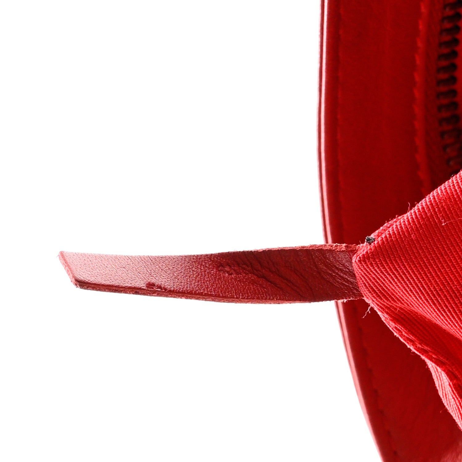 Christian Louboutin Calfskin Studded Loubiposh Clutch Red 7 of 15