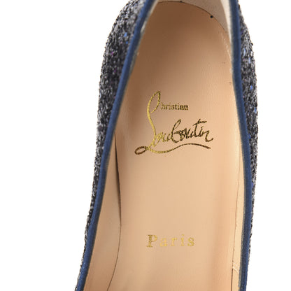 Christian Louboutin Glitter Vendome 120 Pumps 37.5 Neptune 7 of 7