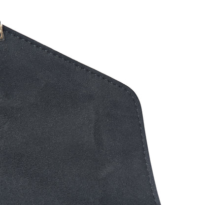 Fendi Vitello Cruise Bi-Color FF 1974 Embossed F is Fendi Drawstring Backpack Black Fragola Maya 9 of 12