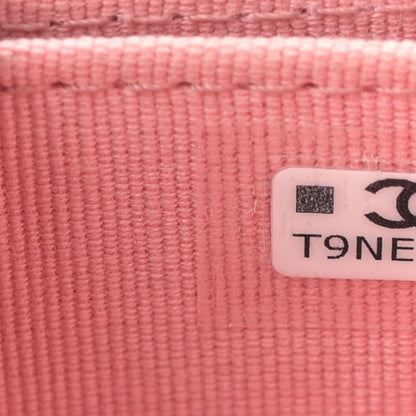 Chanel Caviar Quilted Zip Coin Purse Pink 7 of 8