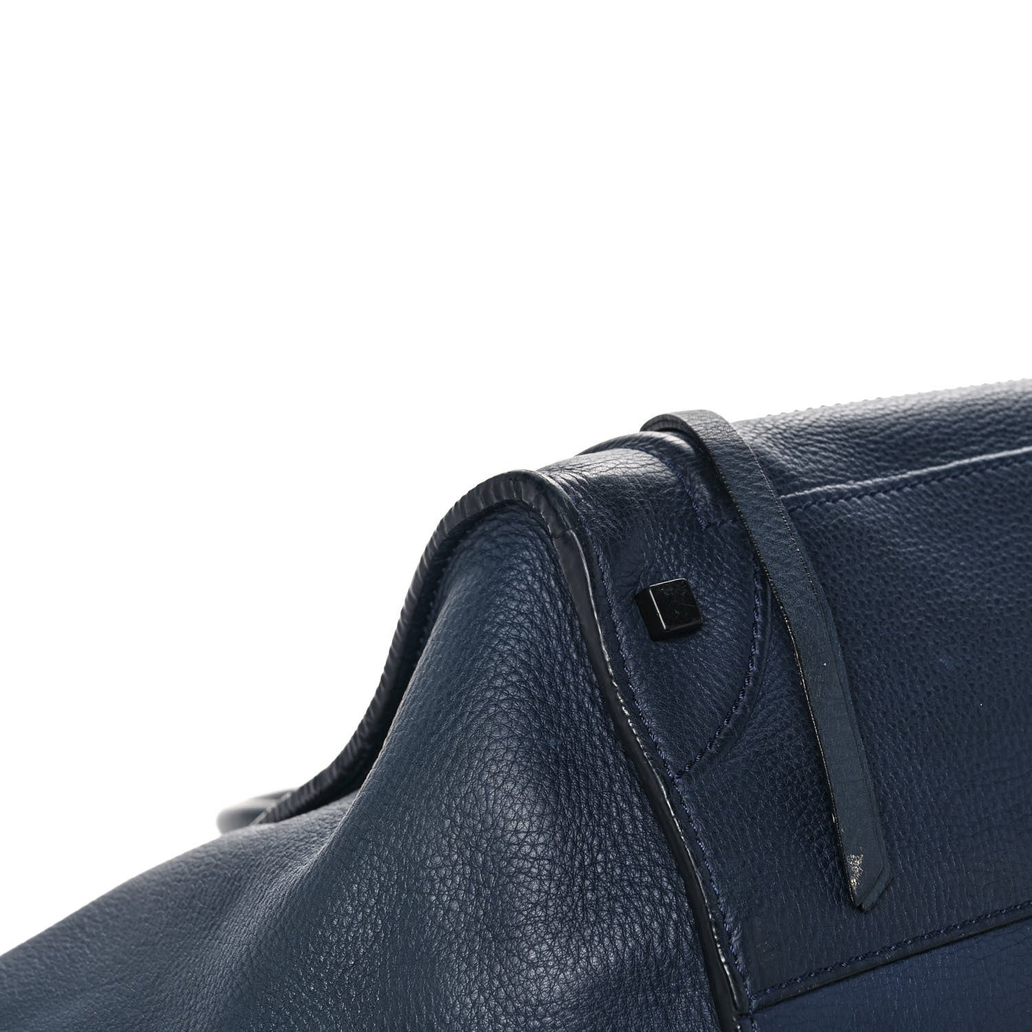 Celine Grained Calfskin Medium Phantom Luggage Indigo 8 of 18