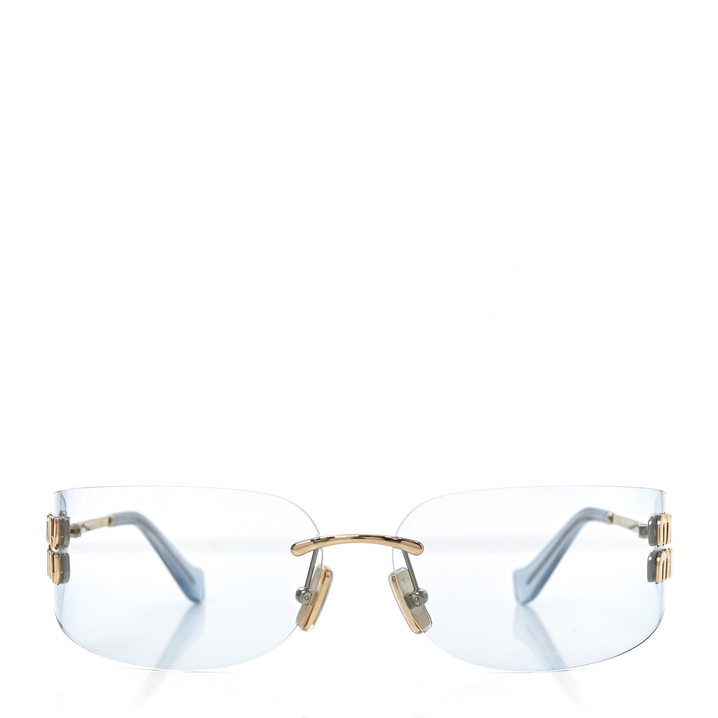 Metal Aube Sunglasses SMUA51 Blue