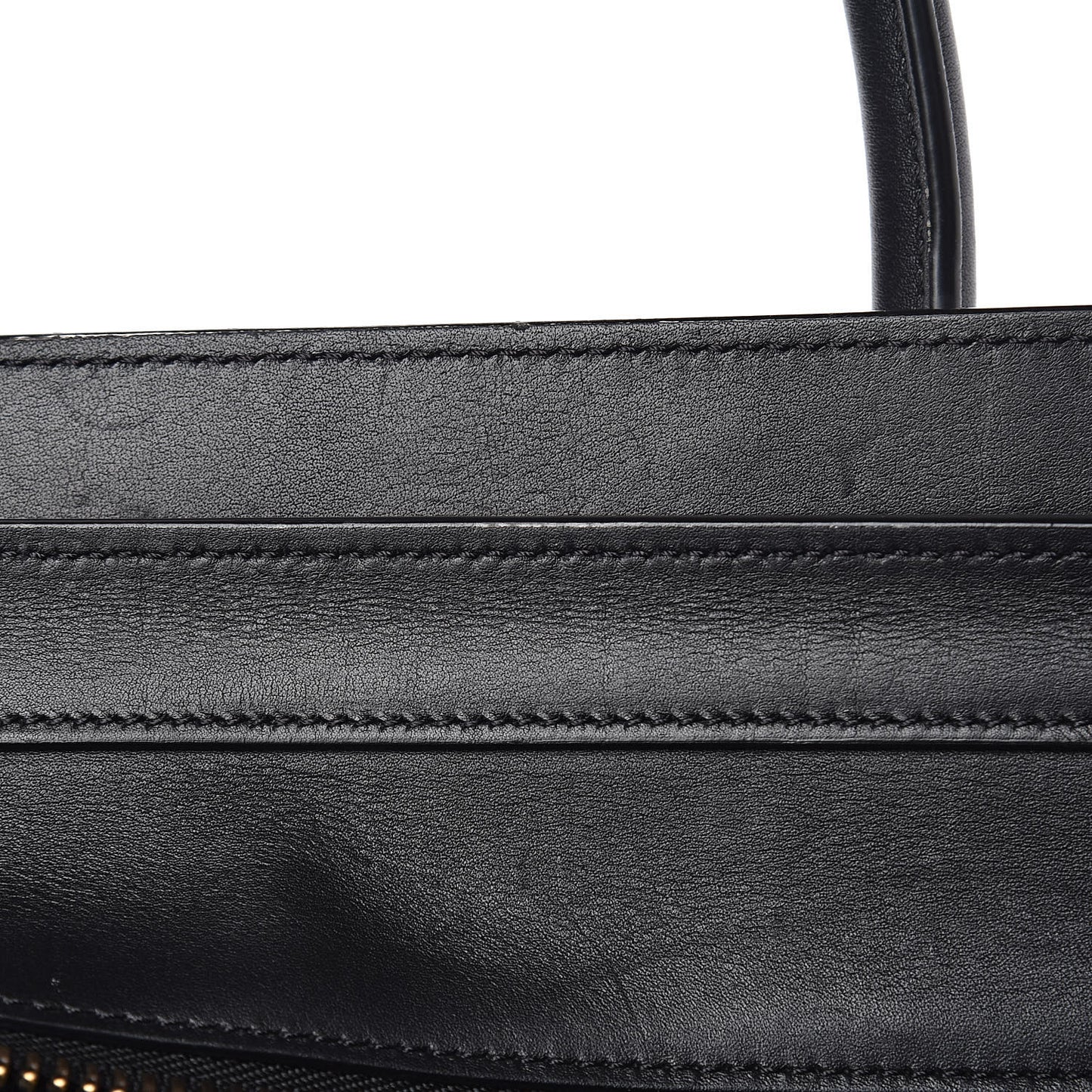 Smooth Calfskin Micro Luggage Black