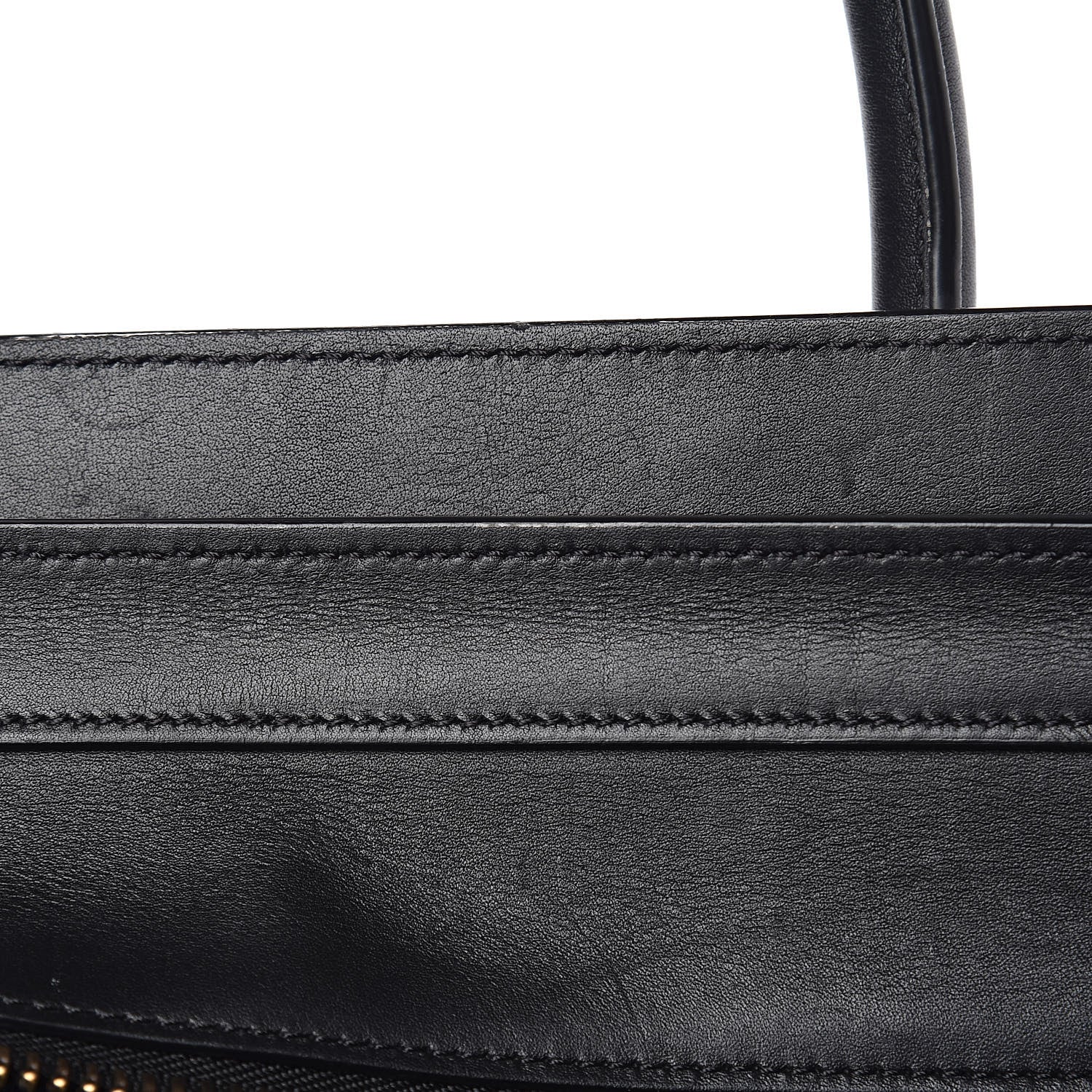 Celine Smooth Calfskin Micro Luggage Black 9 of 13