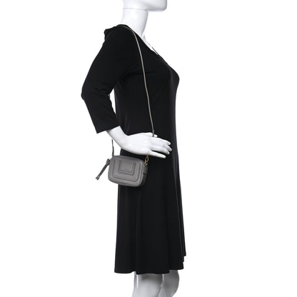 Chloe Calfskin Mini Marcie Crossbody Bag Cashmere Grey 2 of 10