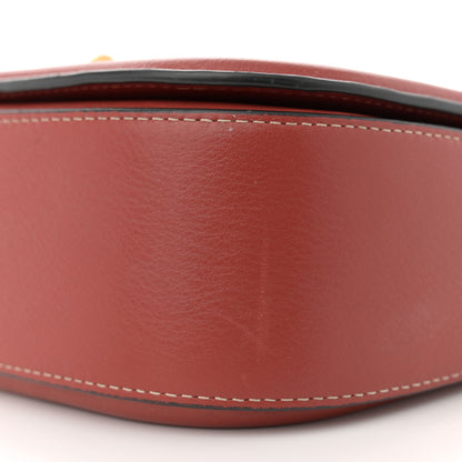 Mulberry Calfskin Darley Satchel Rust 10 of 15