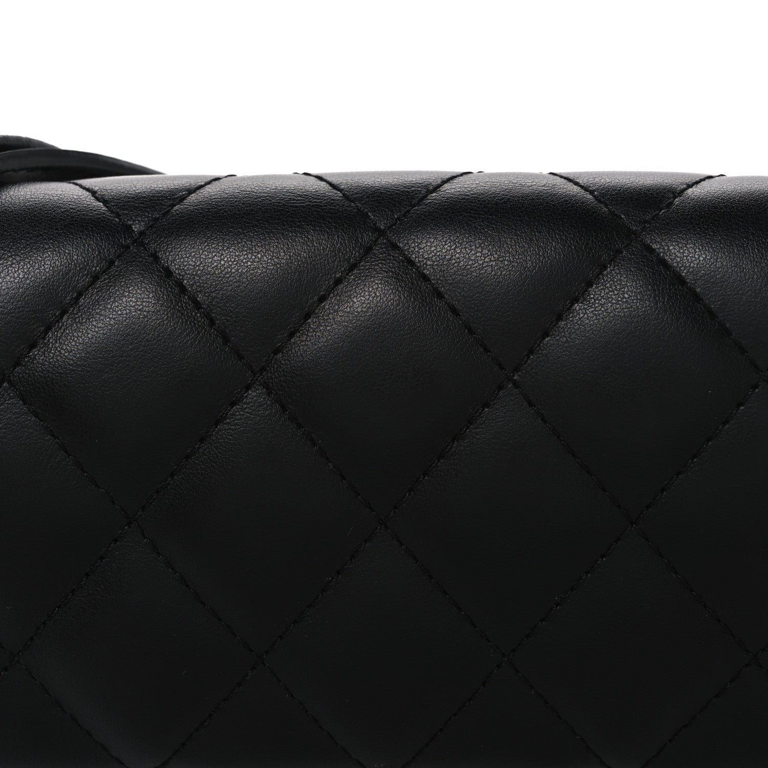 Chanel Calfskin Quilted CC Uniform Flap Belt Bag Black 8 of 11