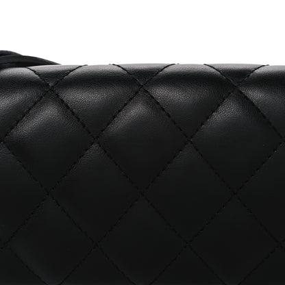 Chanel Calfskin Quilted CC Uniform Flap Belt Bag Black 8 of 11