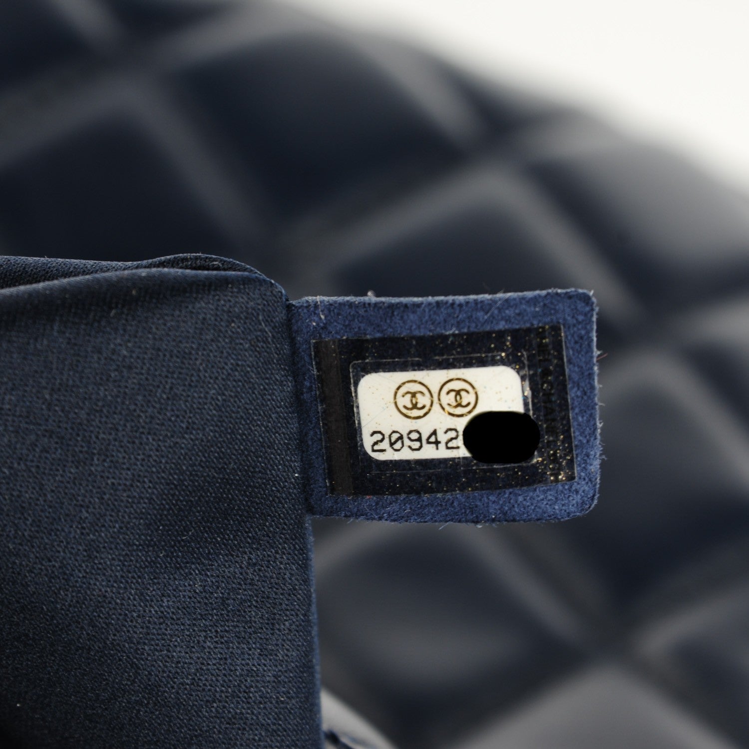 Chanel Lambskin Quilted Pagode Piping Flap Dark Navy Blue 7 of 8