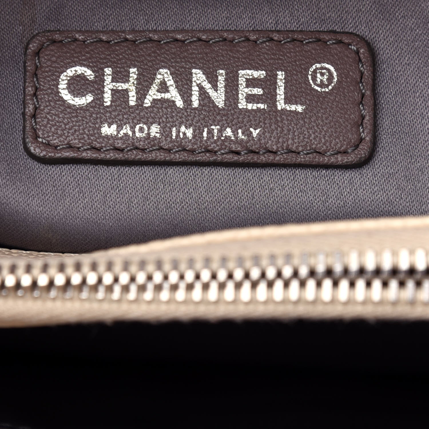 Chanel Caviar Quilted Grand Shopping Tote GST Beige Clair 6 of 11