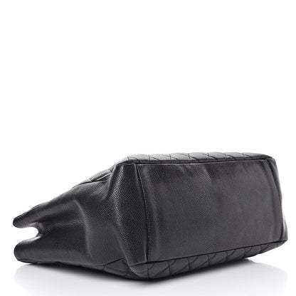 Chanel Caviar Quilted Grand Shopping Tote GST Black 4 of 11
