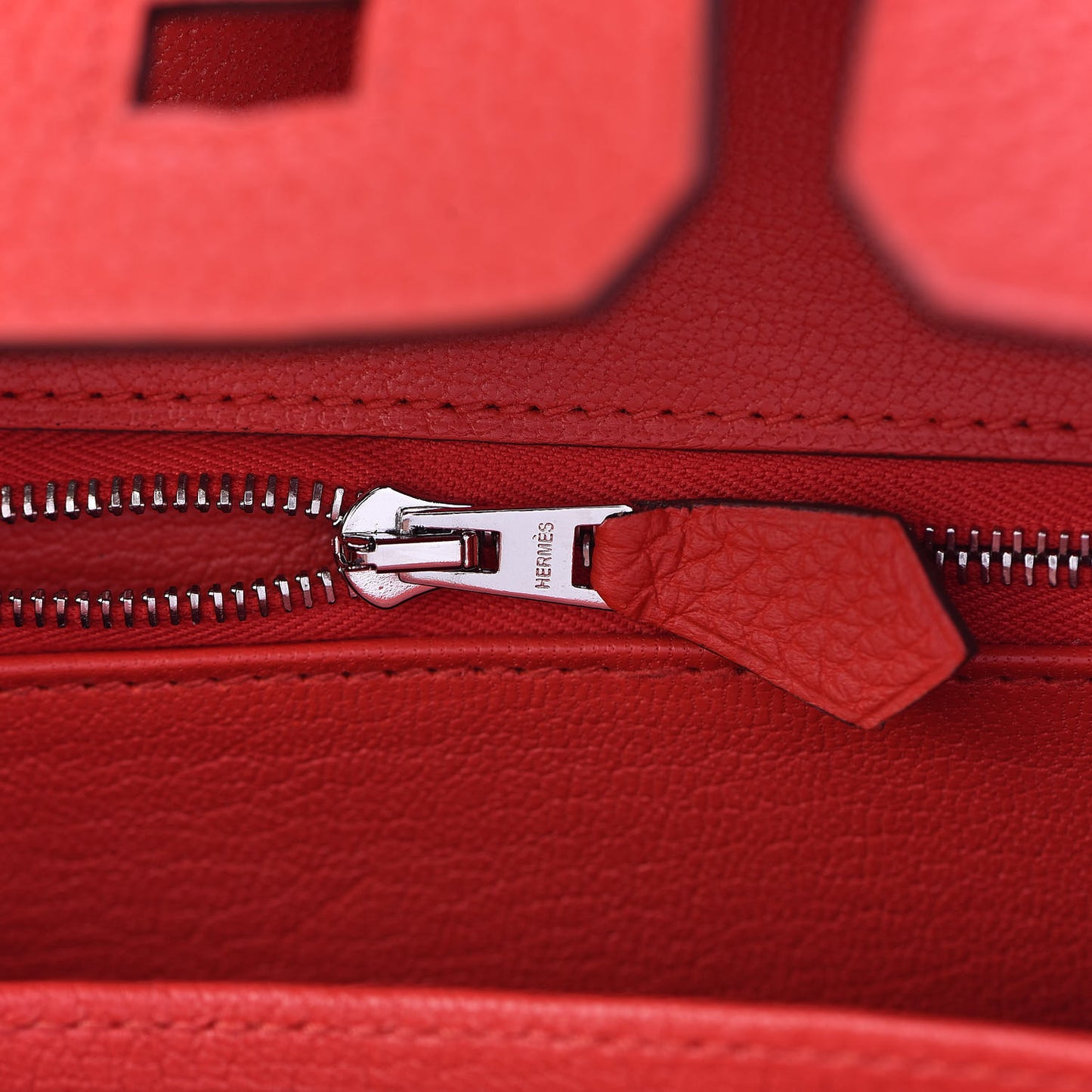 Togo Birkin 25 Rouge De Coeur