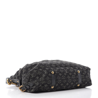 Louis Vuitton Denim Neo Cabby GM Black 5 of 14