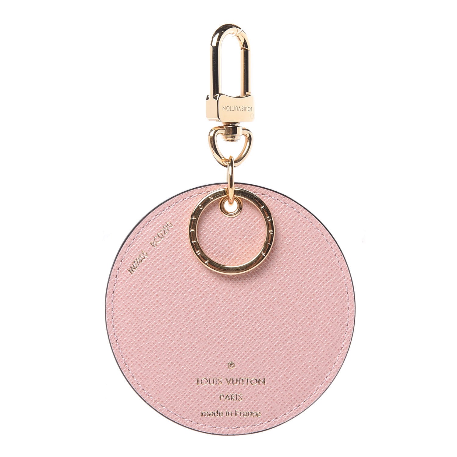 Louis Vuitton Monogram 2020 Christmas Animation Big Wheel Bag Charm Key Ring Rose Ballerine 3 of 7