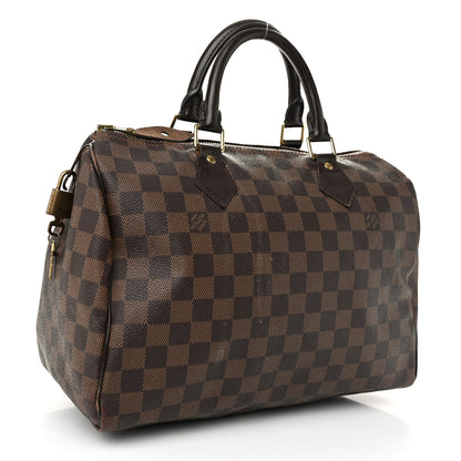 Louis Vuitton Damier Ebene Speedy 30 3 of 12