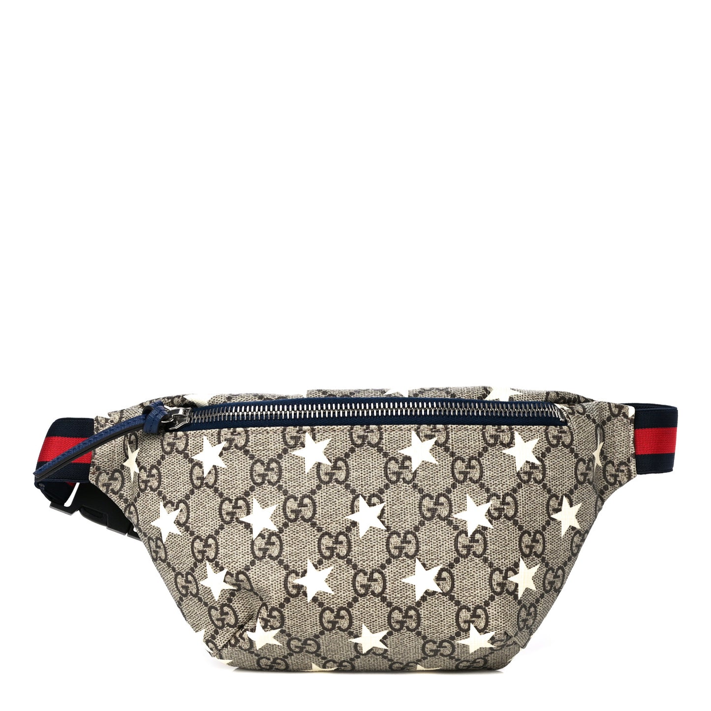 GG Supreme Monogram Stars Childrens Belt Bag