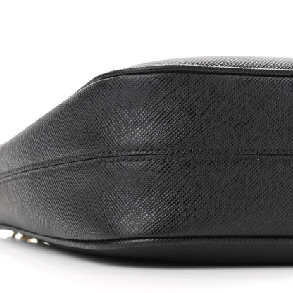Prada Saffiano Lux Re-Edition 2005 Shoulder Bag Black 9 of 10