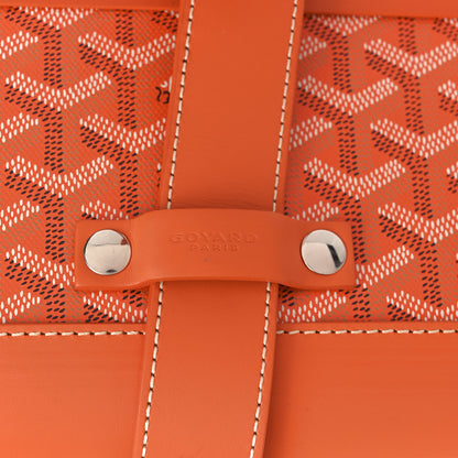 Goyard Goyardine Bourget PM Orange 5 of 8
