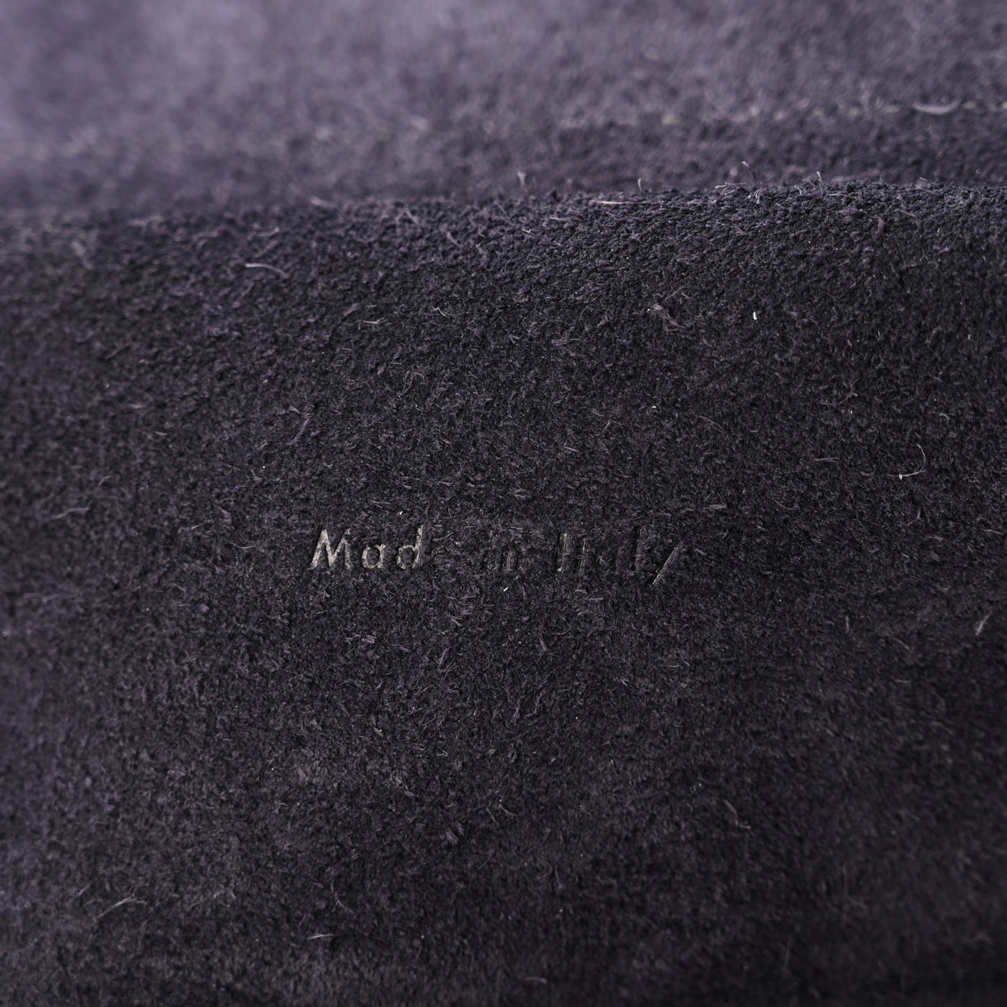 Grained Calfskin Mini Belt Bag Black