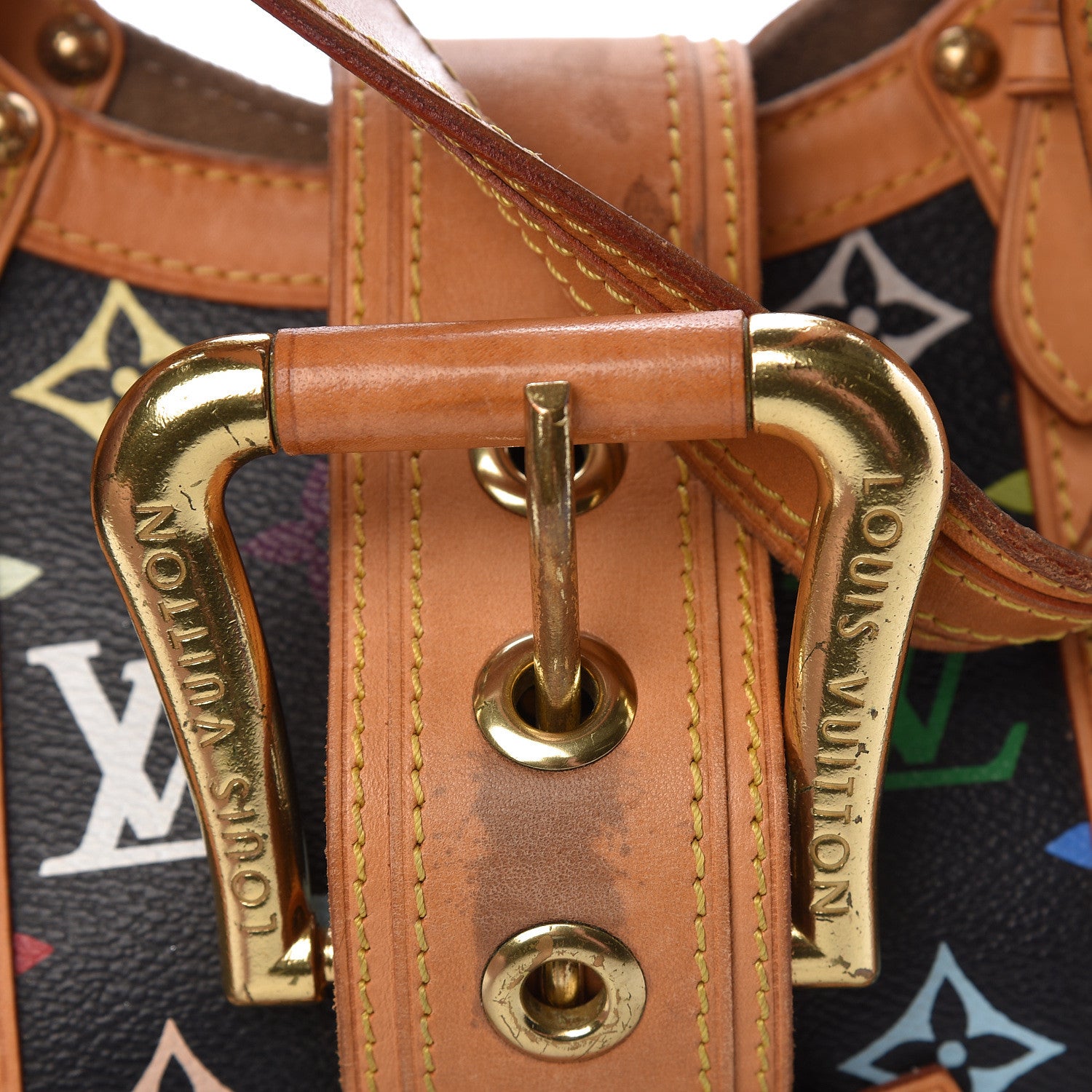 Louis Vuitton Monogram Multicolor Theda GM Black 14 of 16