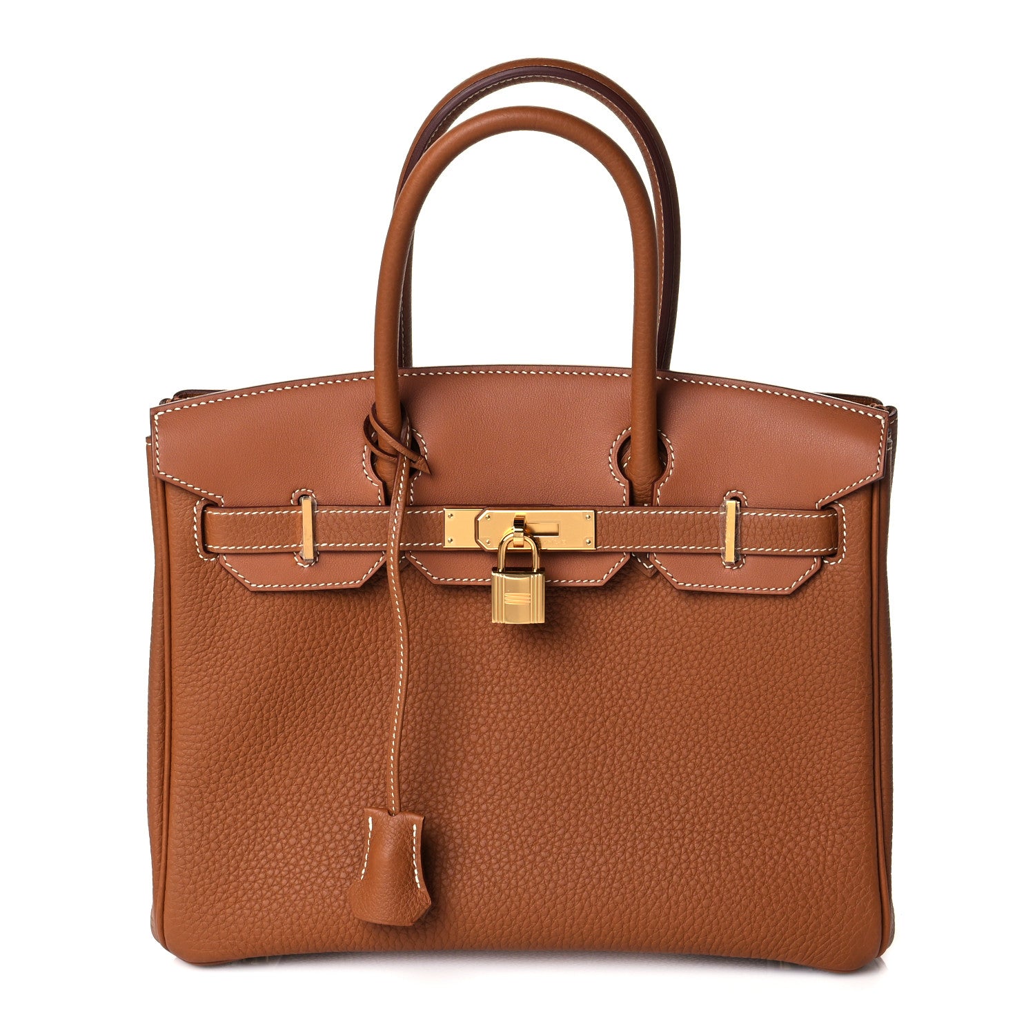 Hermes Togo Swift Canvas 3 in 1 Birkin 30 Gold 3 of 14