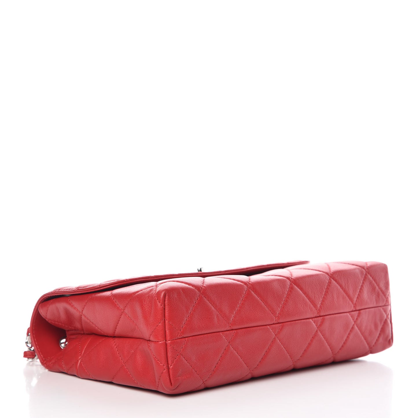 Calfskin Quilted In The Business Flap Red